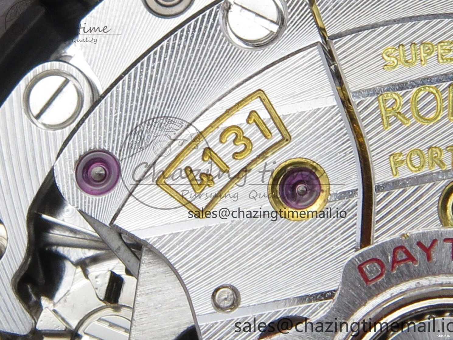 Best Marker (Gain Edition on SH4131 QF SS V6 Daytona Dia Bracelet Gray 126509 Crystal Weight) 1:1 0114